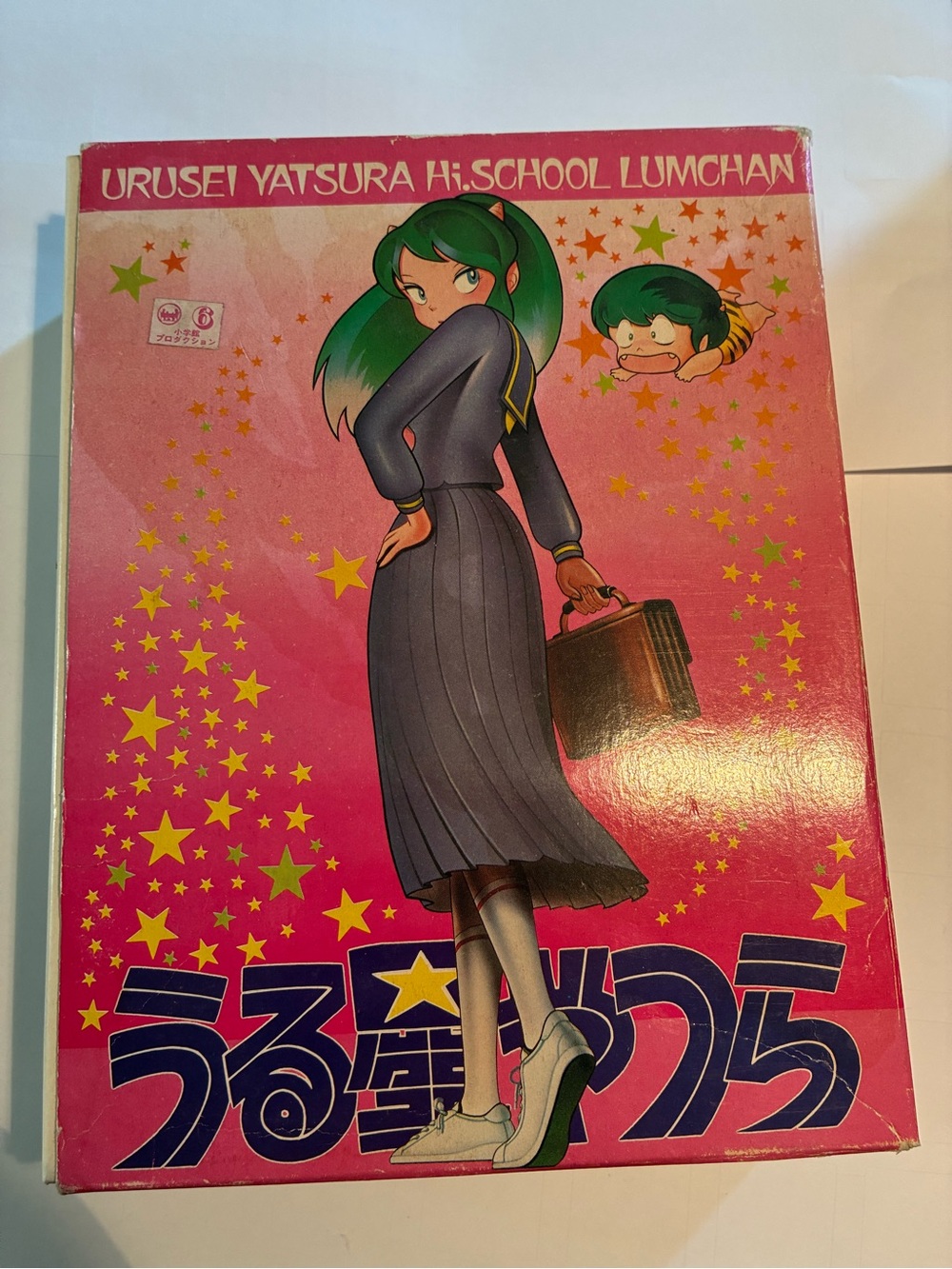 Urusei Yatsura Hi-School Lum-chan 80s model kit unused